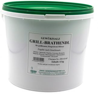 Grillbrathendlgewürz 6 kg