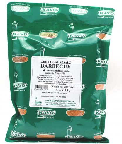 Kavo Grillgewürzsalz Barbecue 1 kg